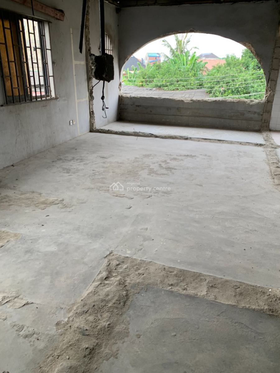 4 Bedroom Carcass Duplex, Abijo, Ajah, Lagos, Detached Duplex for Sale