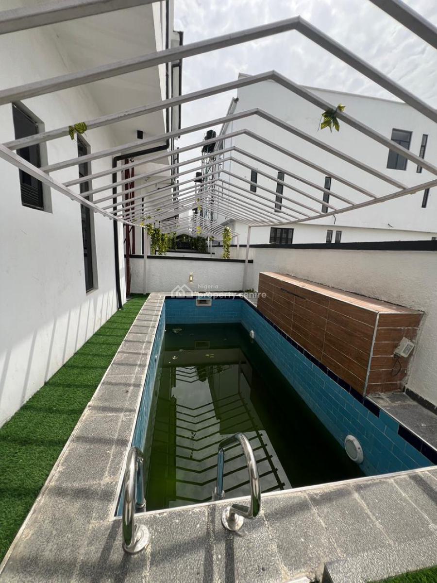 5 Bedroom Fully Detached Duplex + Bq, - Swimming Pool - Chevron, Lekki, Chevron, Lekki, Lagos, Detached Duplex for Sale