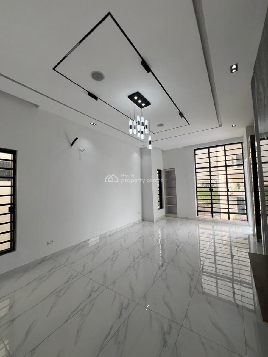 Luxurious 5-bedroom Fully Detached Duplex with Bq & Private Swimming P, Chevron, Lekki, Lagos, Detached Duplex for Sale