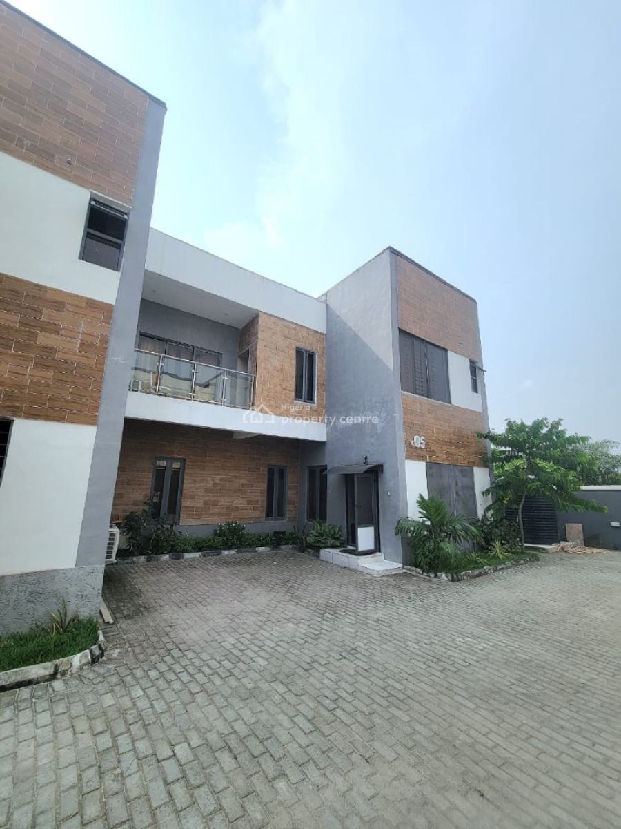Fully Furnished &spacious 4bedroom Corner Piece Terrace Duplex, Alverton Estate ,inside Ajayi Apata ,beside Fara Park ,lekki ,nigeria, Sangotedo, Ajah, Lagos, Terraced Duplex for Sale