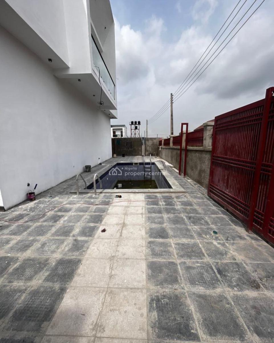 Lovely 4 Bedroom Semi Detached Duplex with Bq, Ikota, Lekki, Lagos, Semi-detached Duplex for Sale