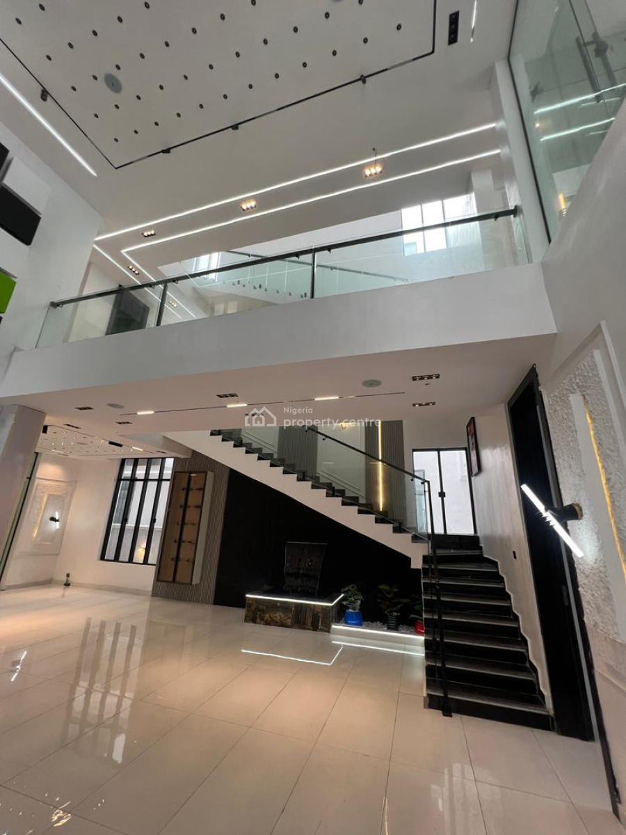 6 Bedroom Fully Detached Duplex + Bq, Rootfop - Swimming Pool, Chevron, Lekki, Lagos, Detached Duplex for Sale