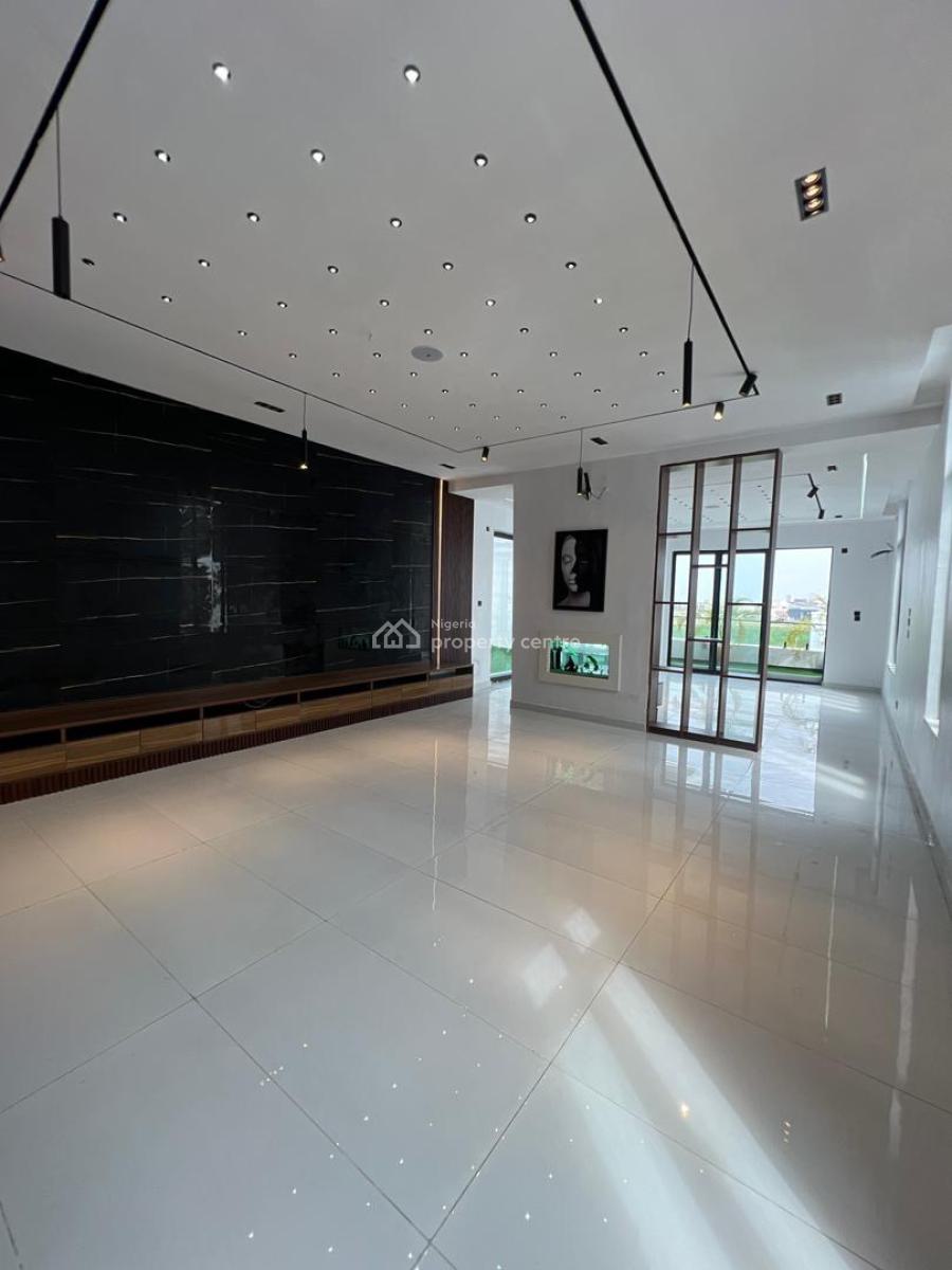 6 Bedroom Fully Detached Duplex + Bq, Rootfop - Swimming Pool, Chevron, Lekki, Lagos, Detached Duplex for Sale