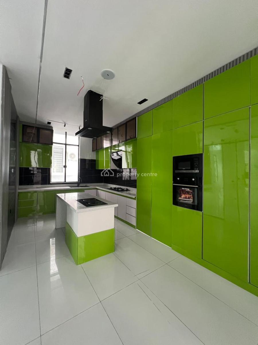 6 Bedroom Fully Detached Duplex + Bq, Rootfop - Swimming Pool, Chevron, Lekki, Lagos, Detached Duplex for Sale