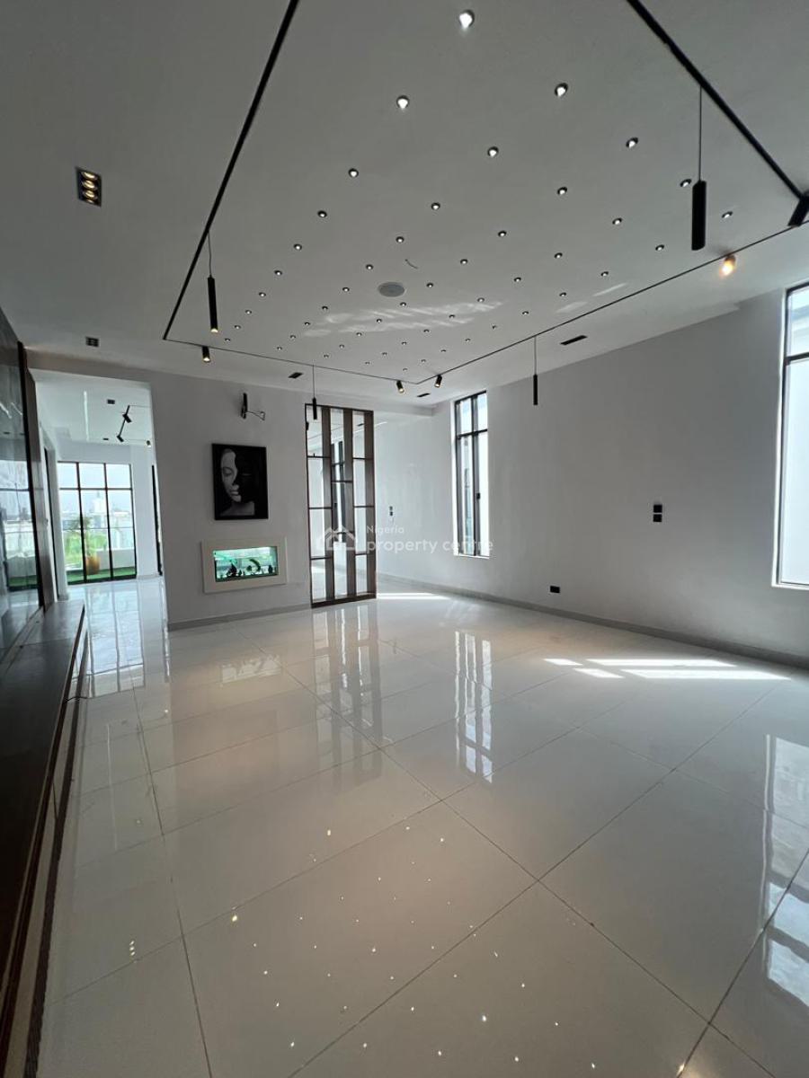 6 Bedroom Fully Detached Duplex + Bq, Rootfop - Swimming Pool, Chevron, Lekki, Lagos, Detached Duplex for Sale