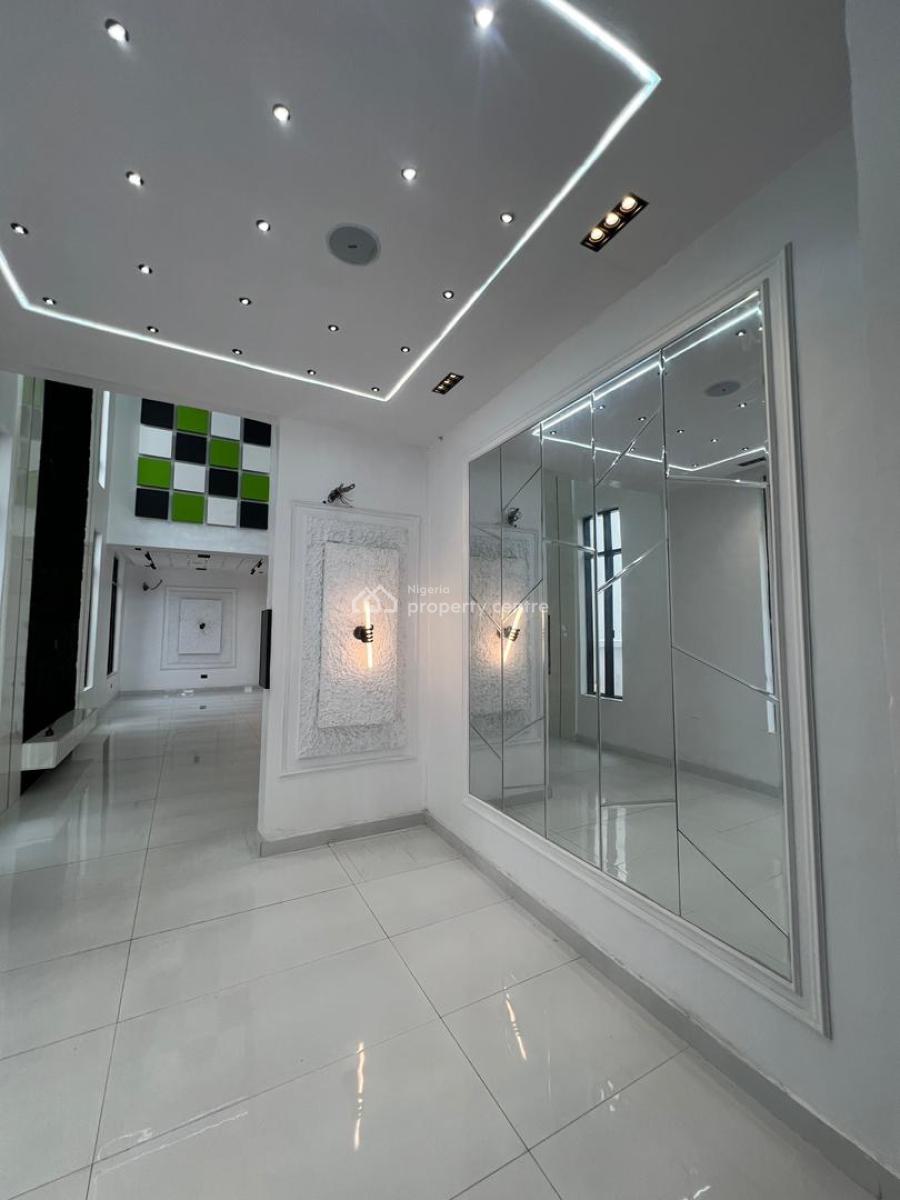 6 Bedroom Fully Detached Duplex + Bq, Rootfop - Swimming Pool, Chevron, Lekki, Lagos, Detached Duplex for Sale