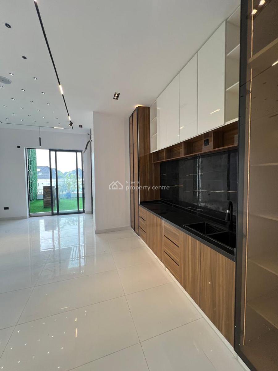 6 Bedroom Fully Detached Duplex + Bq, Rootfop - Swimming Pool, Chevron, Lekki, Lagos, Detached Duplex for Sale