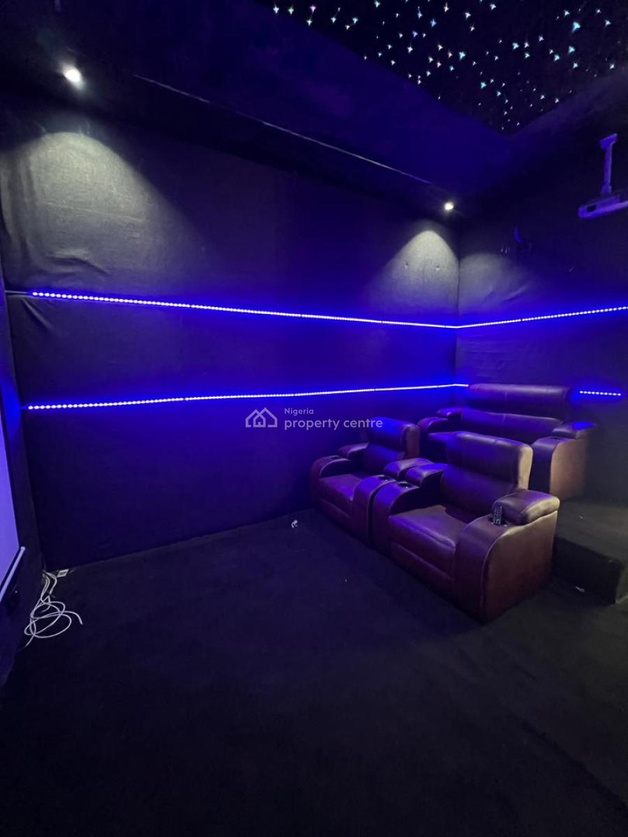 6 Bedroom Fully Detached Duplex + Bq, Rootfop - Swimming Pool, Chevron, Lekki, Lagos, Detached Duplex for Sale