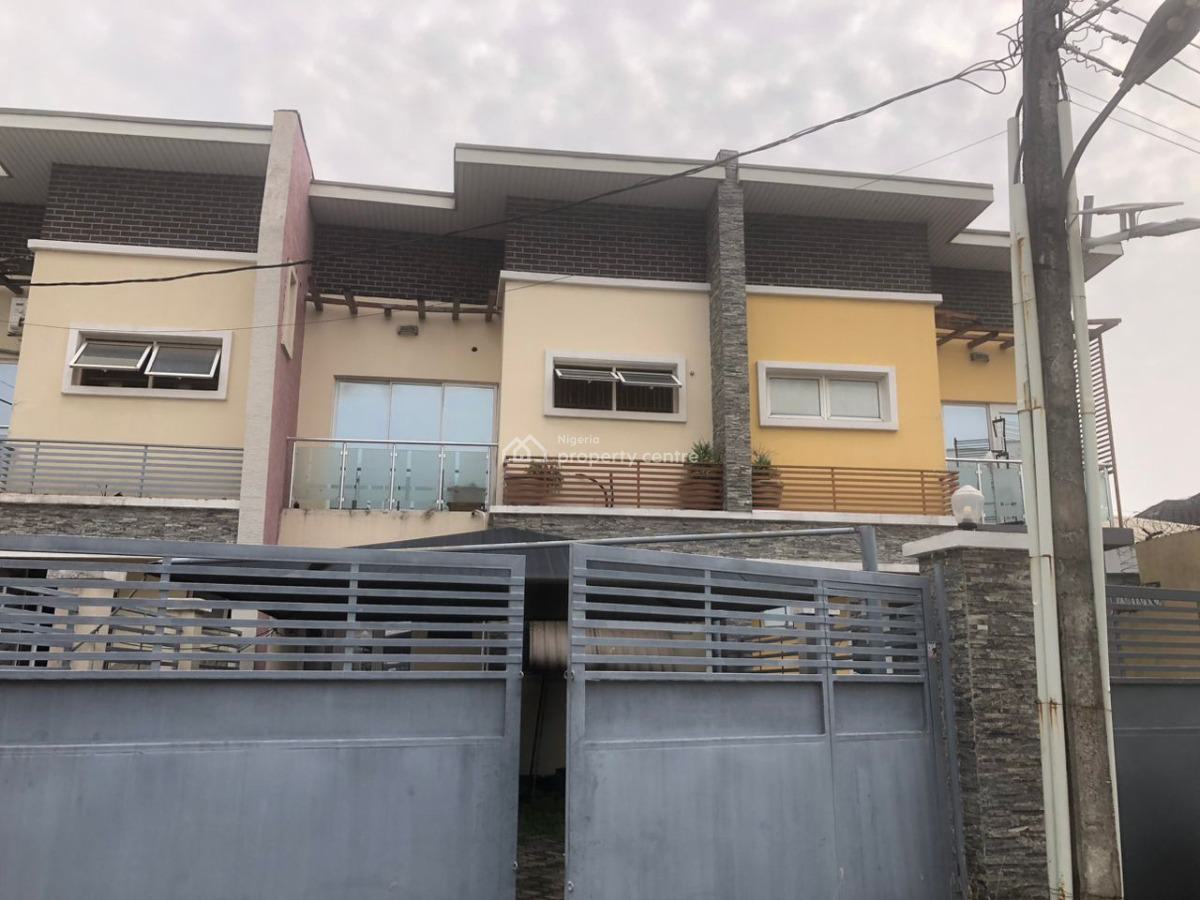 3 Bedroom Terrace, Chevyview Estate, Lekki, Lagos, Terraced Duplex for Rent