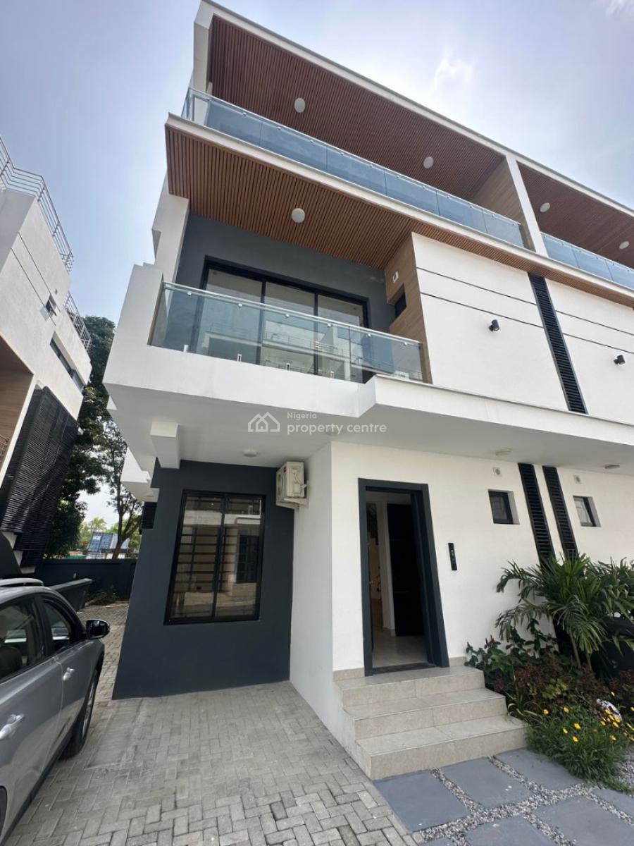 Well-built Luxury 4-bedroom Semi-detached House with Study & Bq, Ikoyi, Lagos, Semi-detached Duplex for Rent