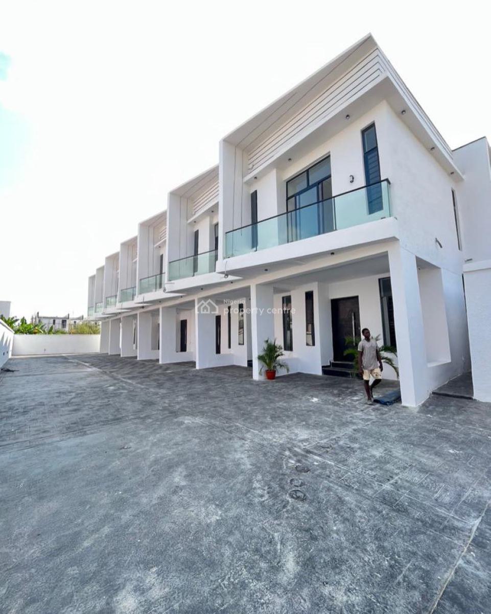Stunning 4 Bedroom Terrace Duplex with Bq, Abraham Adesanya, Ajah, Lagos, Terraced Duplex for Sale
