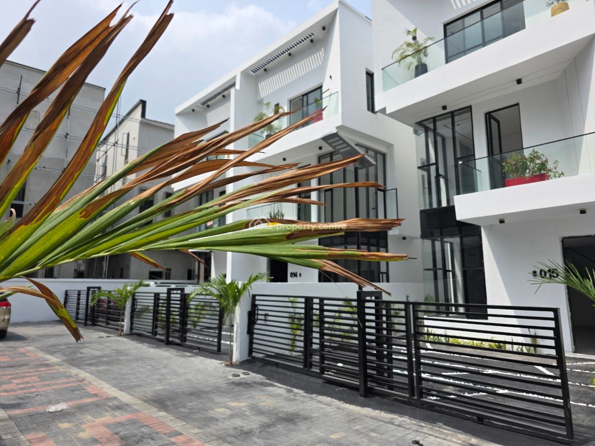 4 Bedroom Semi-detached Duplex with Bq, Chevron Tollgate, Lekki, Lagos, Semi-detached Duplex for Sale