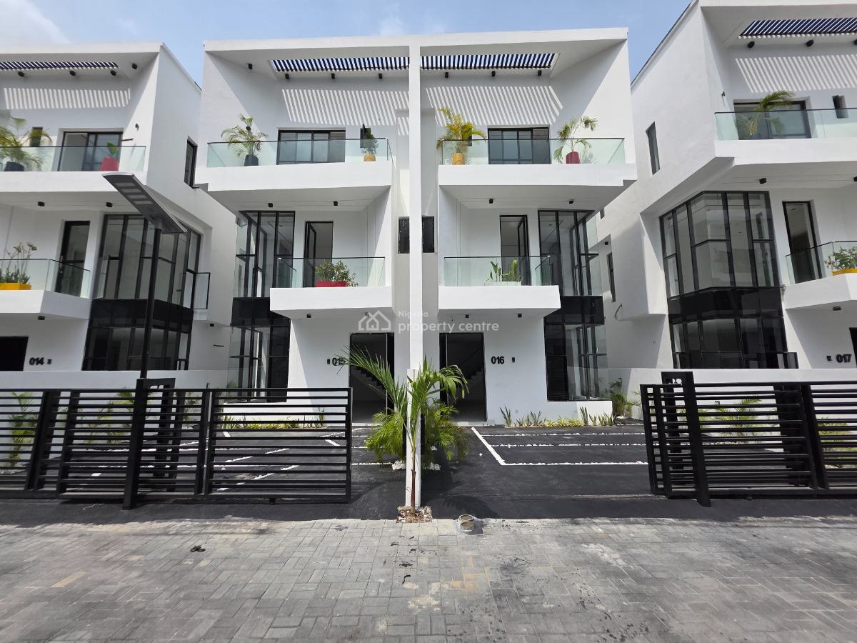 4 Bedroom Semi-detached Duplex with Bq, Chevron Tollgate, Lekki, Lagos, Semi-detached Duplex for Sale