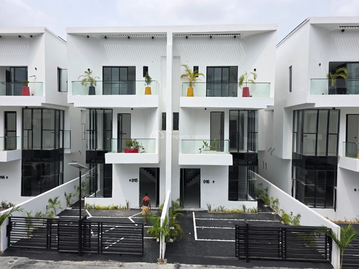 4 Bedroom Semi-detached Duplex with Bq, Chevron Tollgate, Lekki, Lagos, Semi-detached Duplex for Sale