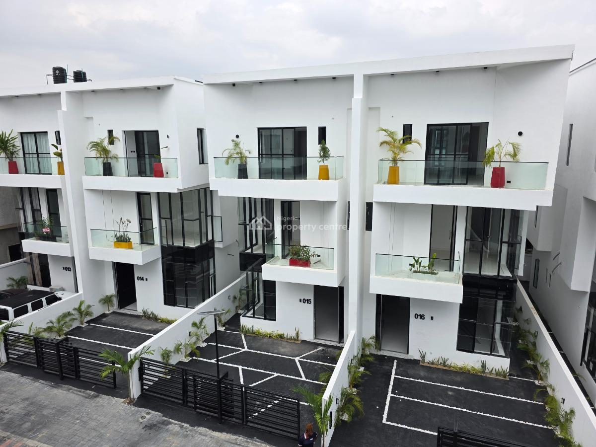 4 Bedroom Semi-detached Duplex with Bq, Chevron Tollgate, Lekki, Lagos, Semi-detached Duplex for Sale