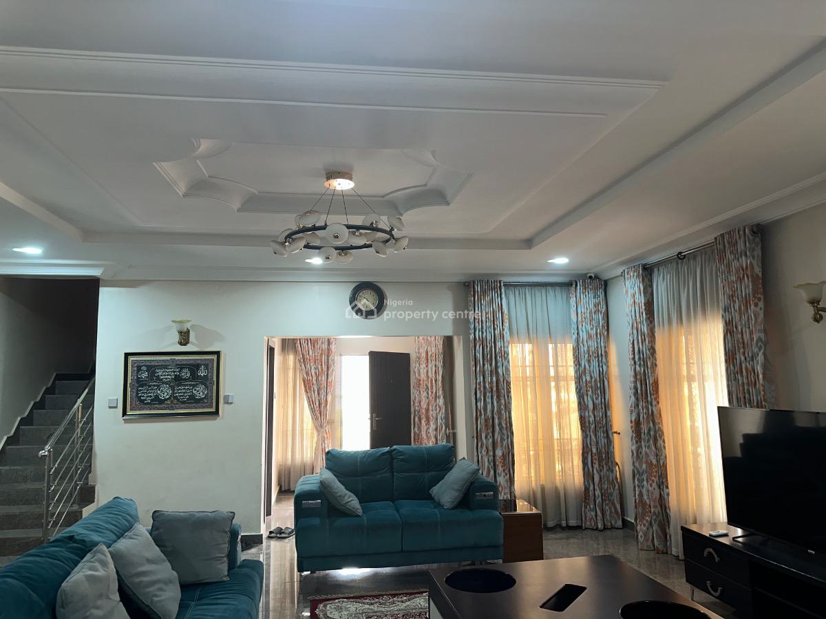 Clean 5 Bedroom Detached House with Guest Chalet and Bq, Megabond Estate, Gwarinpa, Abuja, Detached Duplex for Sale