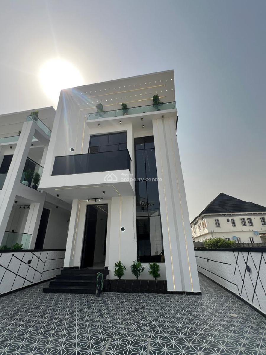5 Bedroom Fully Detached Duplex + Bq, - Swimming Pool - Chevron, Chevron, Lekki, Lagos, Detached Duplex for Sale
