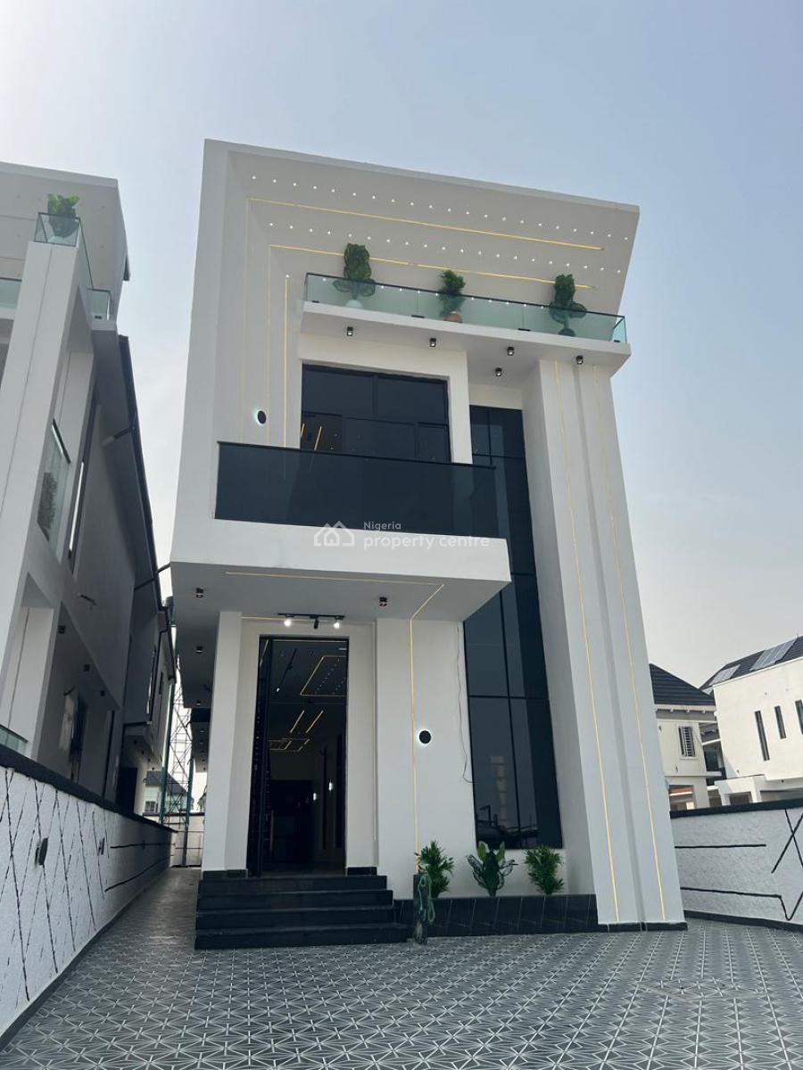 5 Bedroom Fully Detached Duplex + Bq, - Swimming Pool - Chevron, Chevron, Lekki, Lagos, Detached Duplex for Sale
