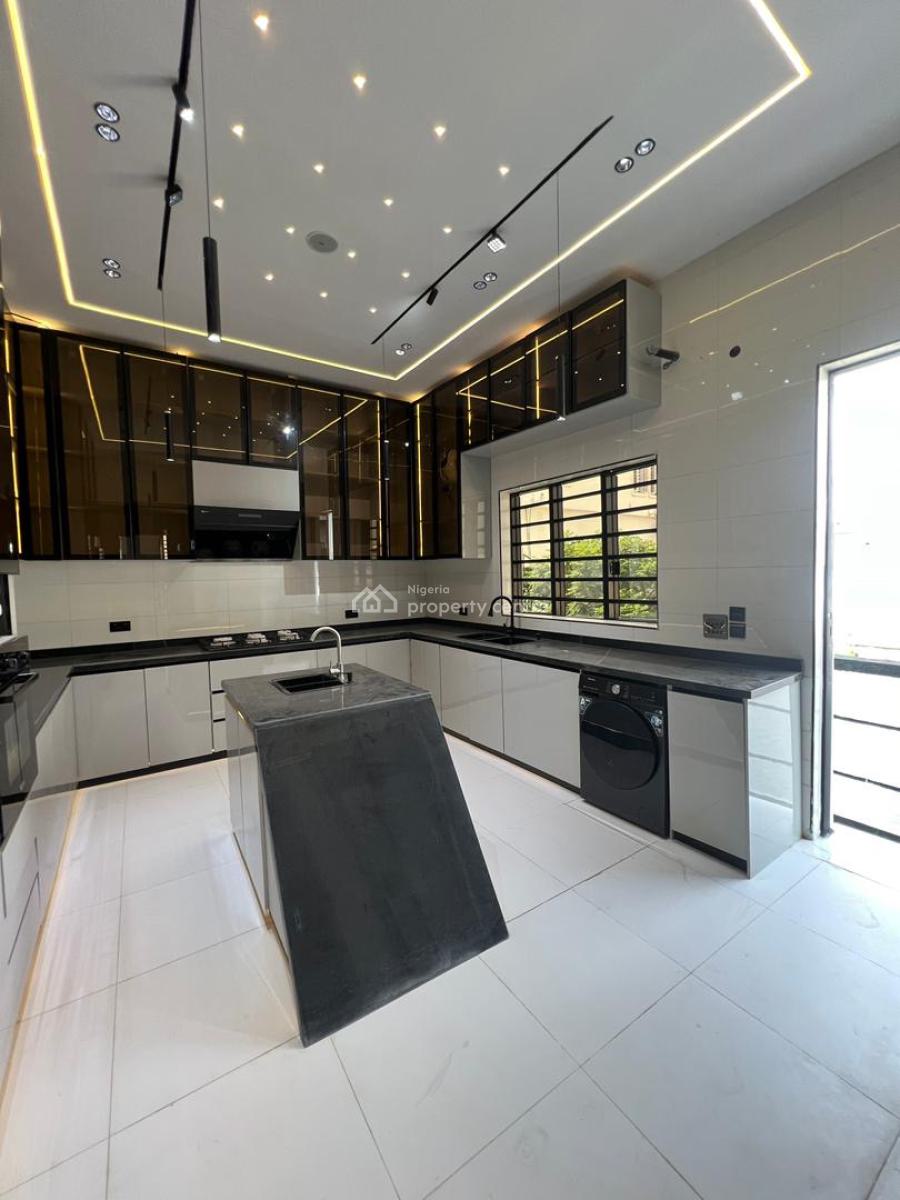 5 Bedroom Fully Detached Duplex + Bq, - Swimming Pool - Chevron, Chevron, Lekki, Lagos, Detached Duplex for Sale