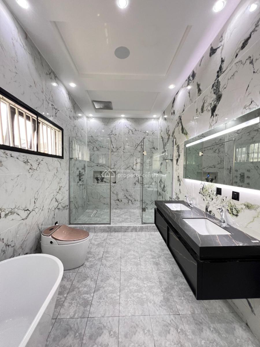 Elegantly Built 5 Bedroom Fully Detached Home with Cinema, Bq and Roof, Lekki Phase 1, Lekki, Lagos, Detached Duplex for Sale