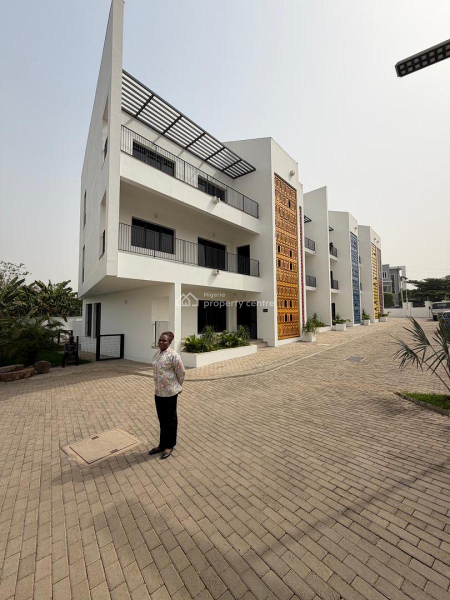 4 Bedroom Duplex with a Bq, Jahi, Abuja, Terraced Duplex for Sale