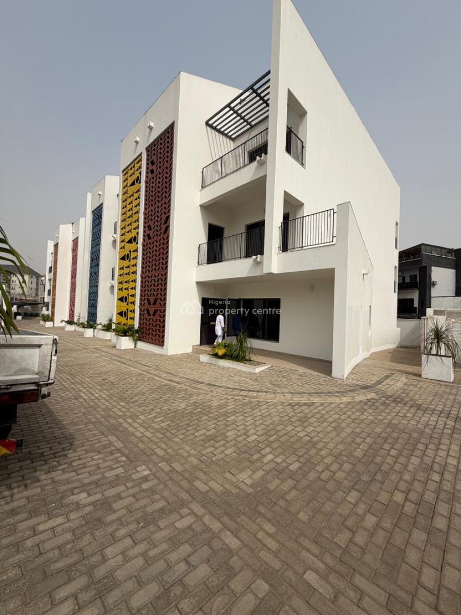 4 Bedroom Duplex with a Bq, Jahi, Abuja, Terraced Duplex for Sale