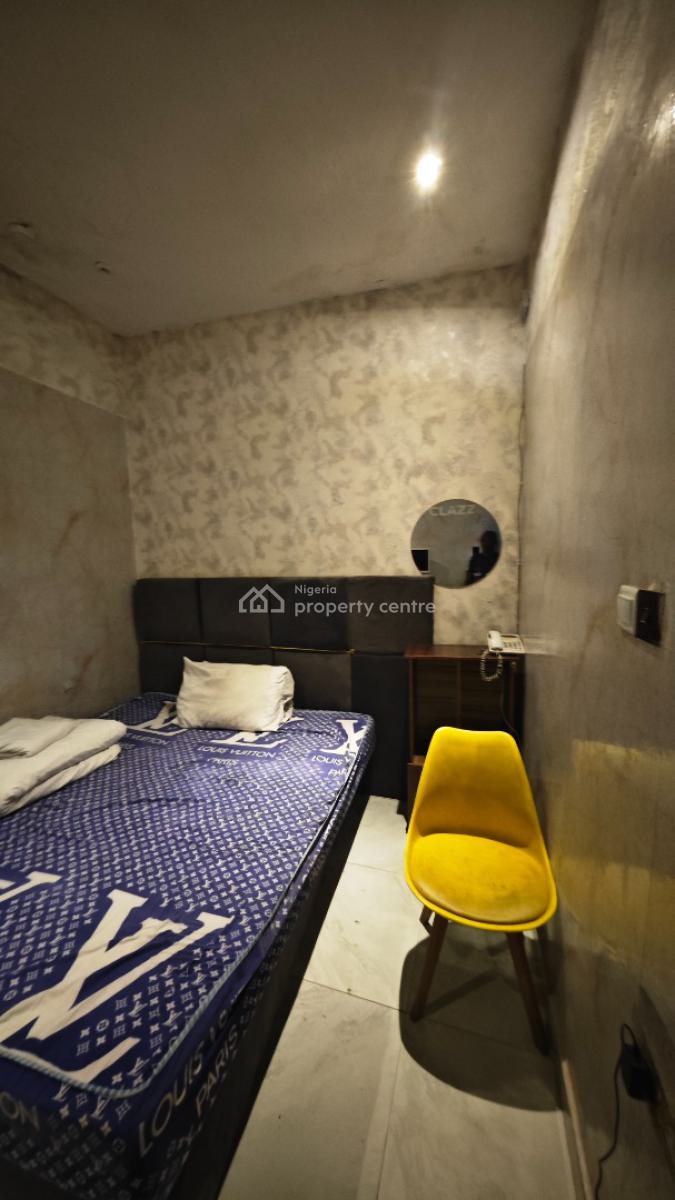 Self Service Studio Flat Without Kitchen, Water Corporation Road, Oniru, Victoria Island (vi), Lagos, Self Contain (single Rooms) for Rent