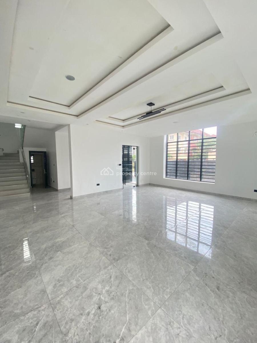 Newly Built 5 Bedroom Fully Detached Duplex with Cinema, Pool and Bq, Osapa, Lekki, Lagos, Detached Duplex for Sale