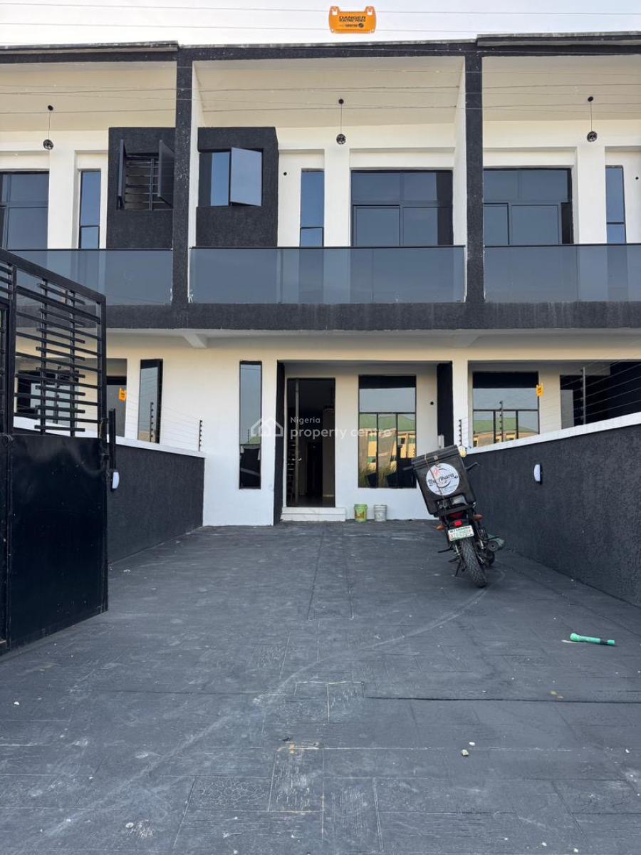 Classy 4 Bedroom Terrace Duplex with a Private Compound, Ikota, Lekki, Lagos, Terraced Duplex for Sale