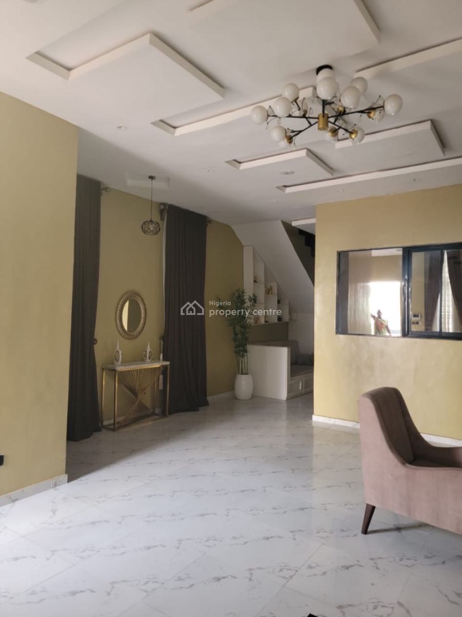 Brand New Luxurious 4 Bedroom with a Room Bq and Swimming Pool, Chevron Alternative Road, Agungi, Lekki, Lagos, Detached Duplex for Sale