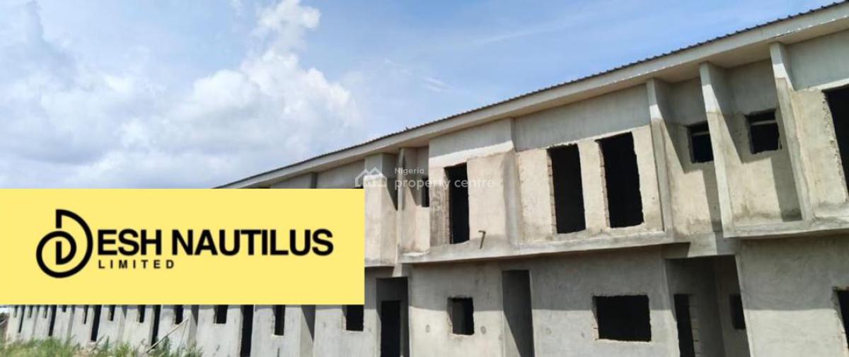 Luxury 3 Bedroom Terraced Duplex (carcass/unfinished), Lekki Phase 2, Lekki, Lagos, Terraced Duplex for Sale