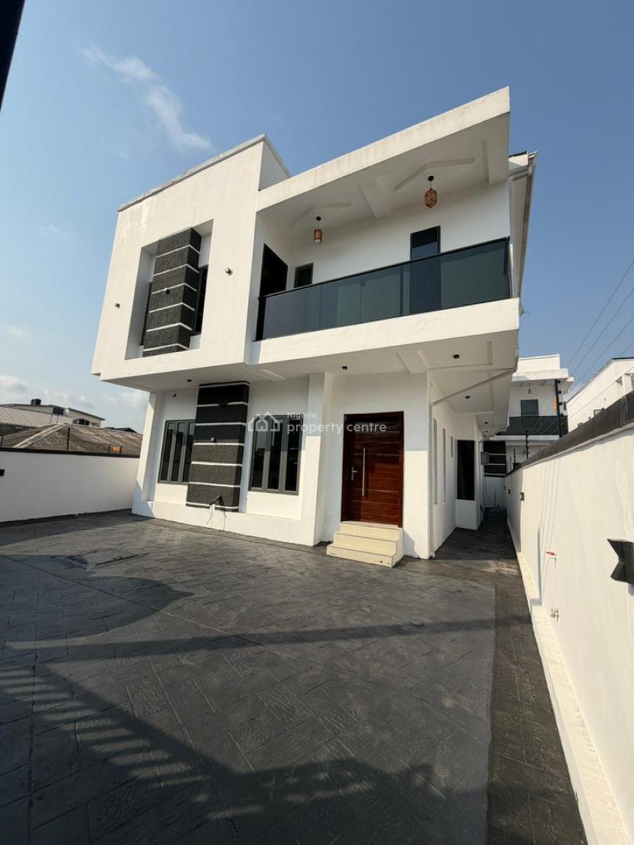Exquisite 5 Bedroom Detached Duplex with Bq in Serene Location, Ologolo, Lekki, Lagos, Detached Duplex for Sale