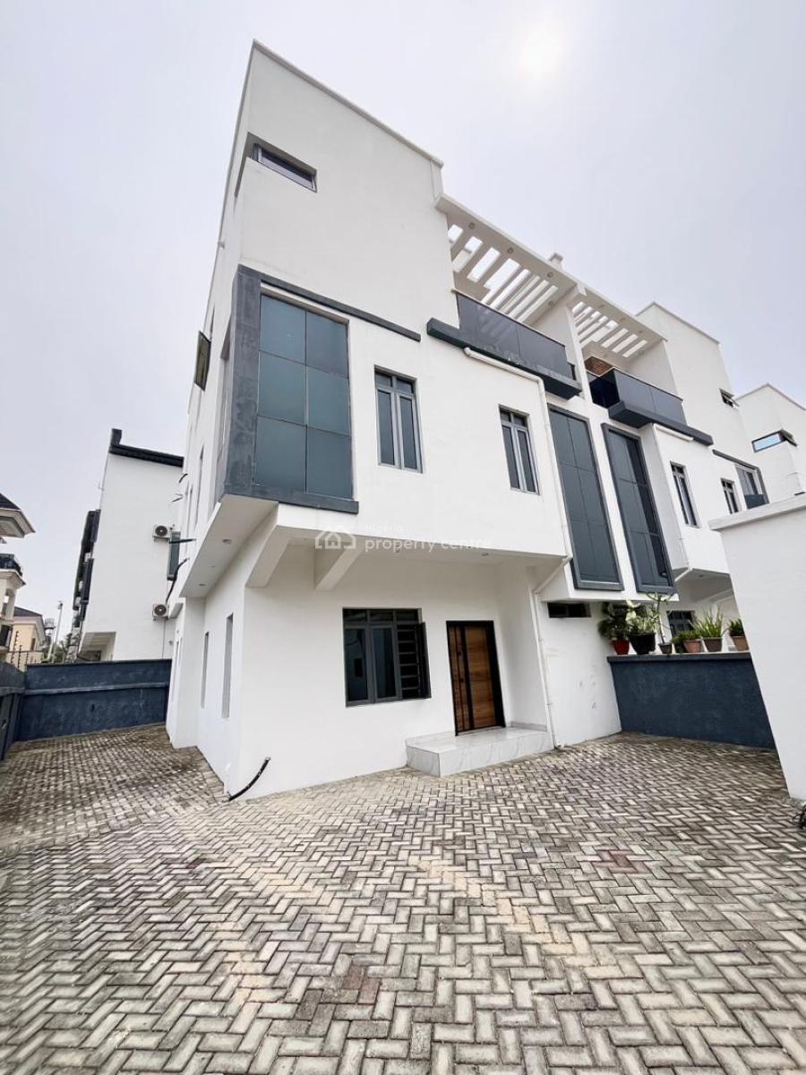 Newly Built 4 Bedroom Semi Detached Duplex, Atlantic View Estate, Lekki, Lagos, Semi-detached Duplex for Rent