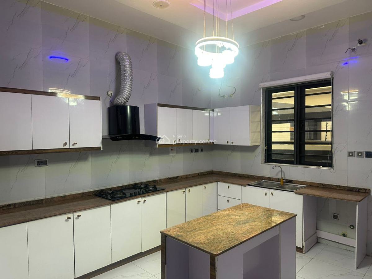 Luxurious 4 Bedroom Semi Detached Duplex with Bq, Ikota, Lekki, Lagos, Flat / Apartment for Rent
