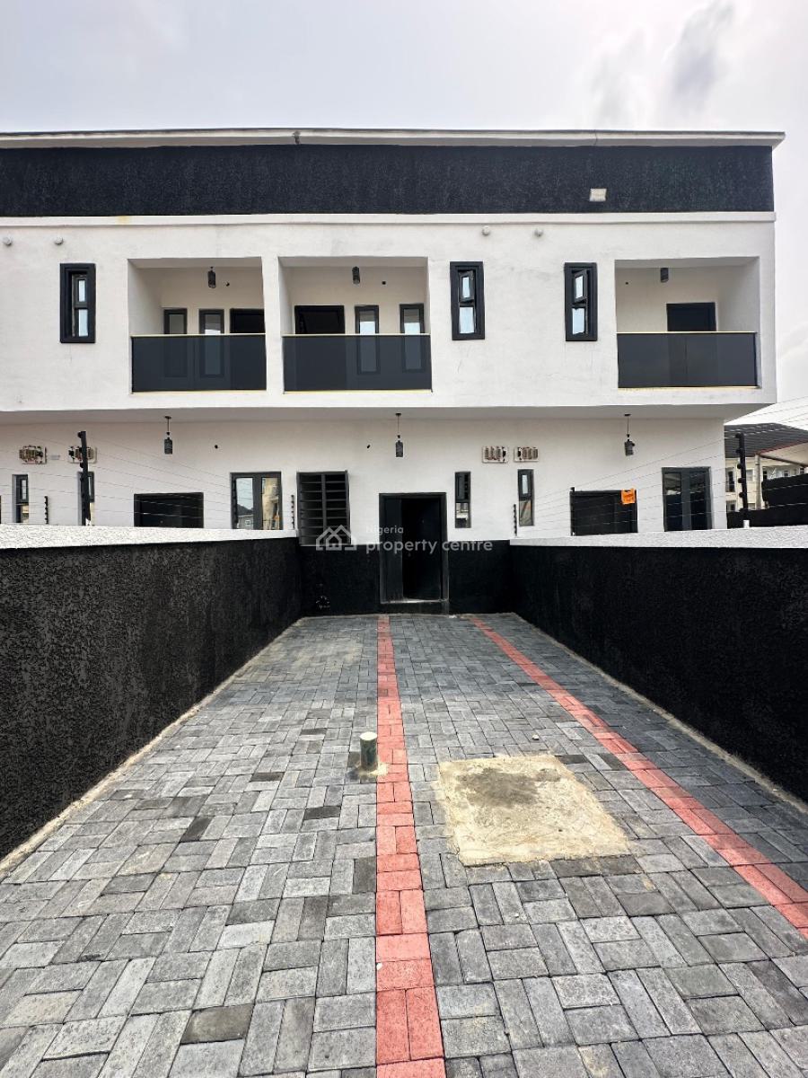 Well Built 3 Bedroom Terrace Duplex with Self Compound, Ajah, Lagos, Terraced Duplex for Sale