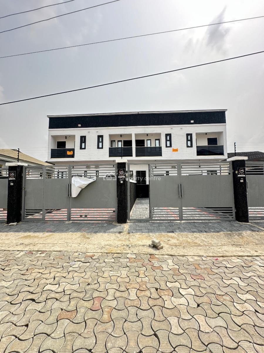 Well Built 3 Bedroom Terrace Duplex with Self Compound, Ajah, Lagos, Terraced Duplex for Sale