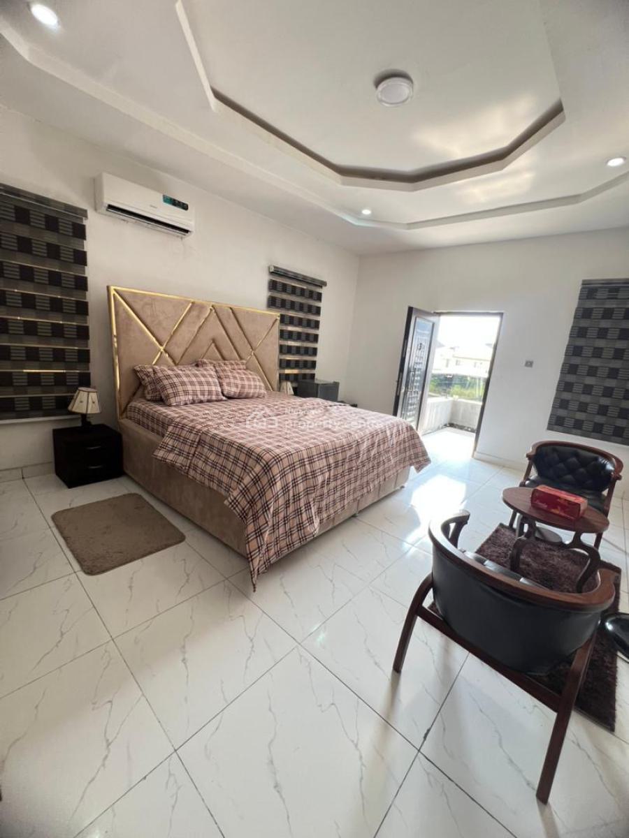 Furnished 4 Bedrooms Semi Detached Duplex with Bq and Generator, Ikota, Lekki, Lagos, Semi-detached Duplex for Rent