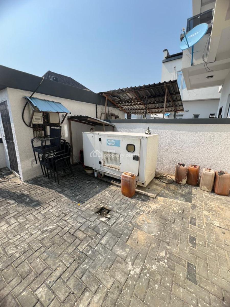 Furnished 4 Bedrooms Semi Detached Duplex with Bq and Generator, Ikota, Lekki, Lagos, Semi-detached Duplex for Rent