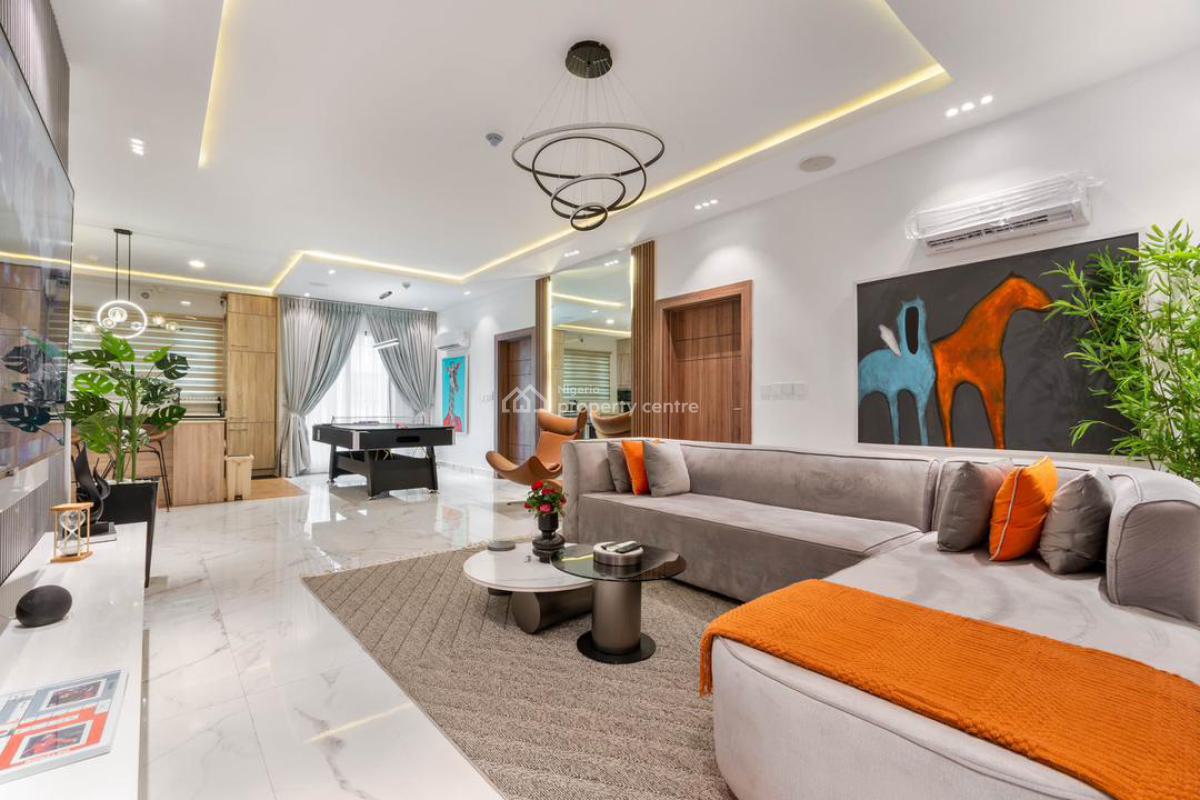 Luxury 2bedroom Apartment with Pool, Tennis, Snooker, Lekki Phase 1, Lekki, Lagos, Flat / Apartment Short Let