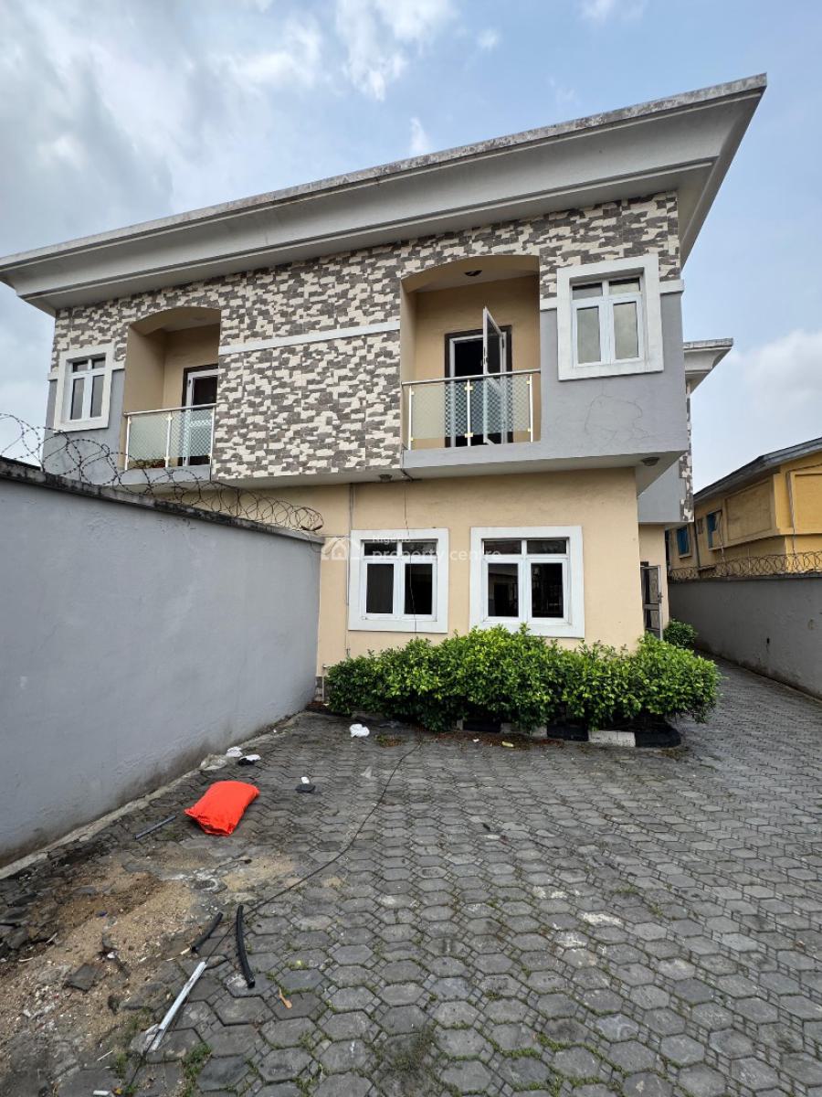 Very Solid 4 Bedroom Semi Detached Duplex with Bq, Surulere, Lagos, Semi-detached Duplex for Sale