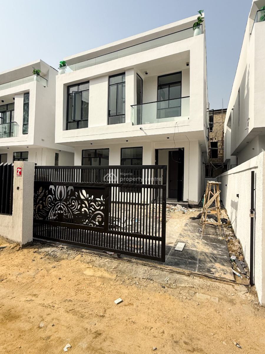 Contemporary 5 Bedroom Fully Detached Duplex with Pool, Chevron, Lekki, Lagos, Detached Duplex for Sale