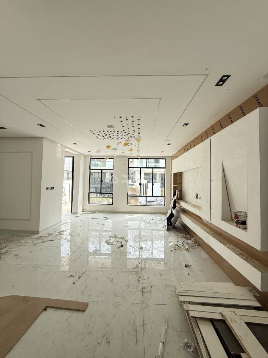 Contemporary 5 Bedroom Fully Detached Duplex with Pool, Chevron, Lekki, Lagos, Detached Duplex for Sale