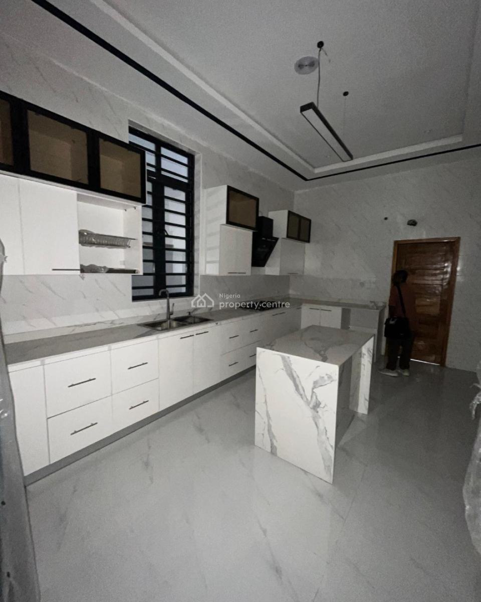 Stunning 4 Bedroom Detached Duplex with Bq, Chevron, Lekki, Lagos, Detached Duplex for Sale