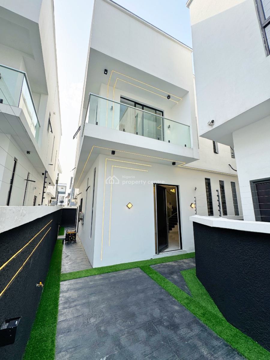 Newly Built 4 Bedroom Semidetached Duplex, Chevron, Lekki, Lagos, Semi-detached Duplex for Sale