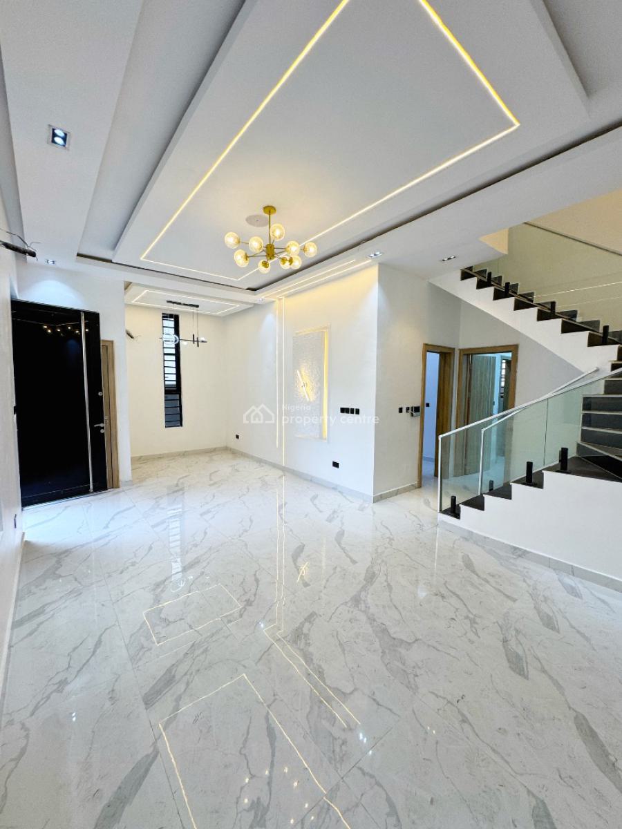 Newly Built 4 Bedroom Semidetached Duplex, Chevron, Lekki, Lagos, Semi-detached Duplex for Sale