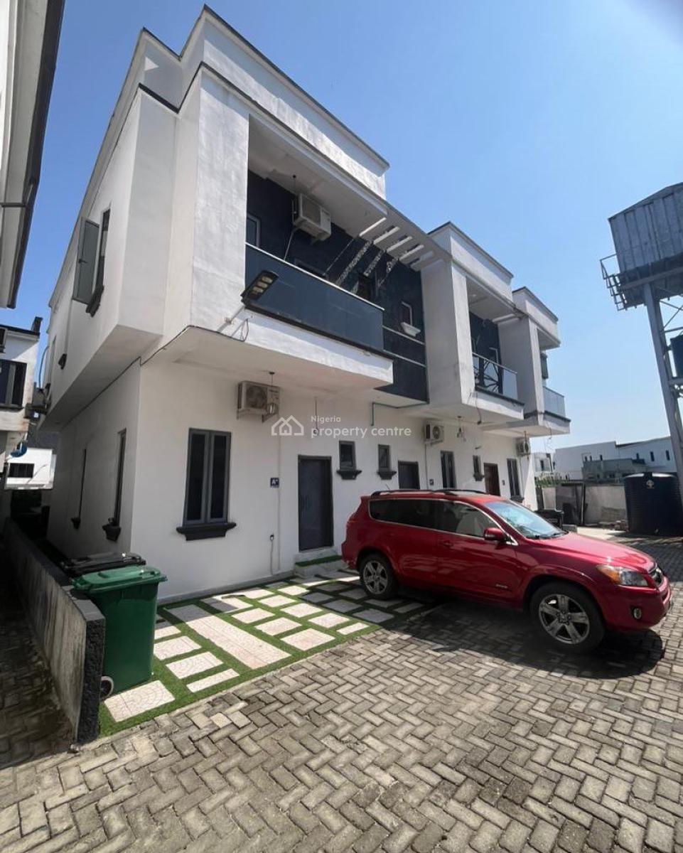 Lovely 3 Bedroom Terrace Duplex with Bq, Ikota, Lekki, Lagos, Terraced Duplex for Sale