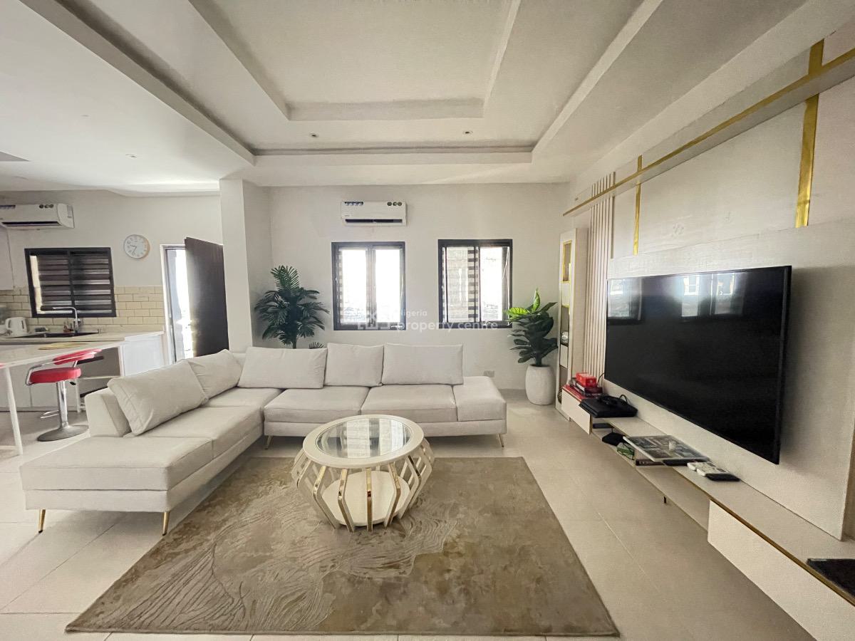 Fully Furnished 3 Bedroom Maisonette, Off Freedom Way, Lekki Phase 1, Lekki, Lagos, Flat / Apartment for Rent