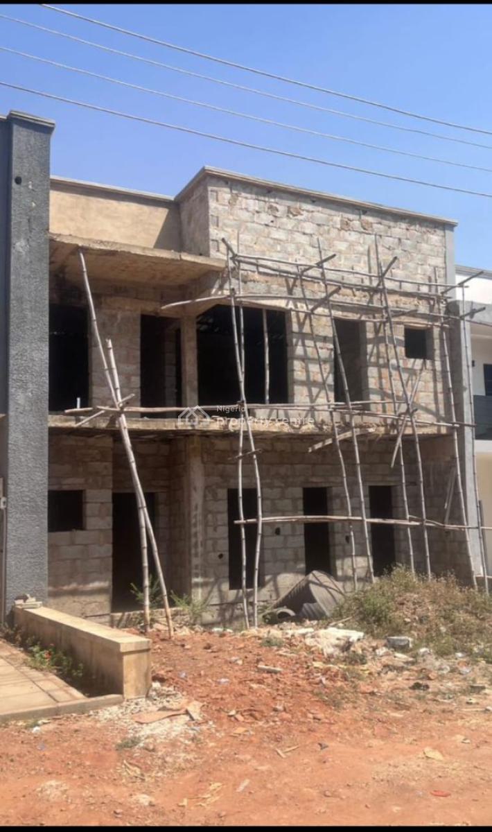 3 Bedroom Duplex Carcass, Kabusa Garden, Dakwo, Abuja, Terraced Duplex for Sale