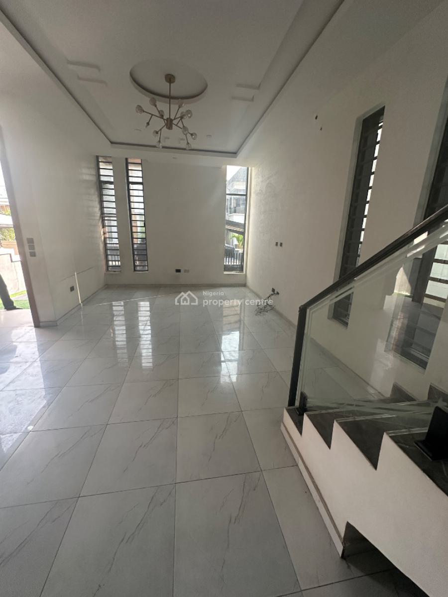 Newly Renovated 4 Bedroom Fully Detached House with a Room Bq, Chevron Alternative Route, Agungi, Lekki, Lagos, Detached Duplex for Rent