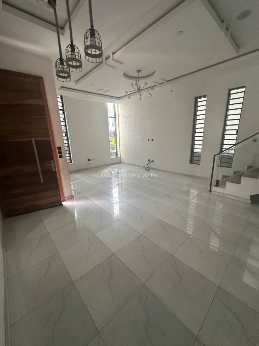 Newly Renovated 4 Bedroom Fully Detached House with a Room Bq, Chevron Alternative Route, Agungi, Lekki, Lagos, Detached Duplex for Rent